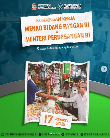 Sidak harga di Pasar Rakyat Pa’Baeng-Baeng